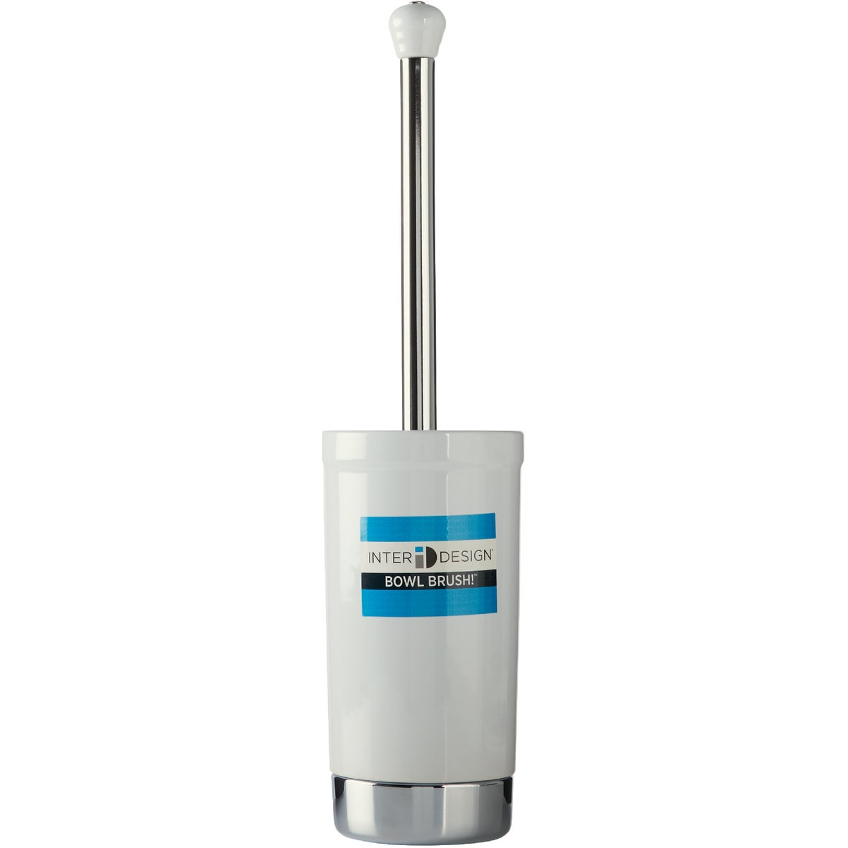 iDesign York 17.5 In. Toilet Bowl Brush With Caddy Image 3