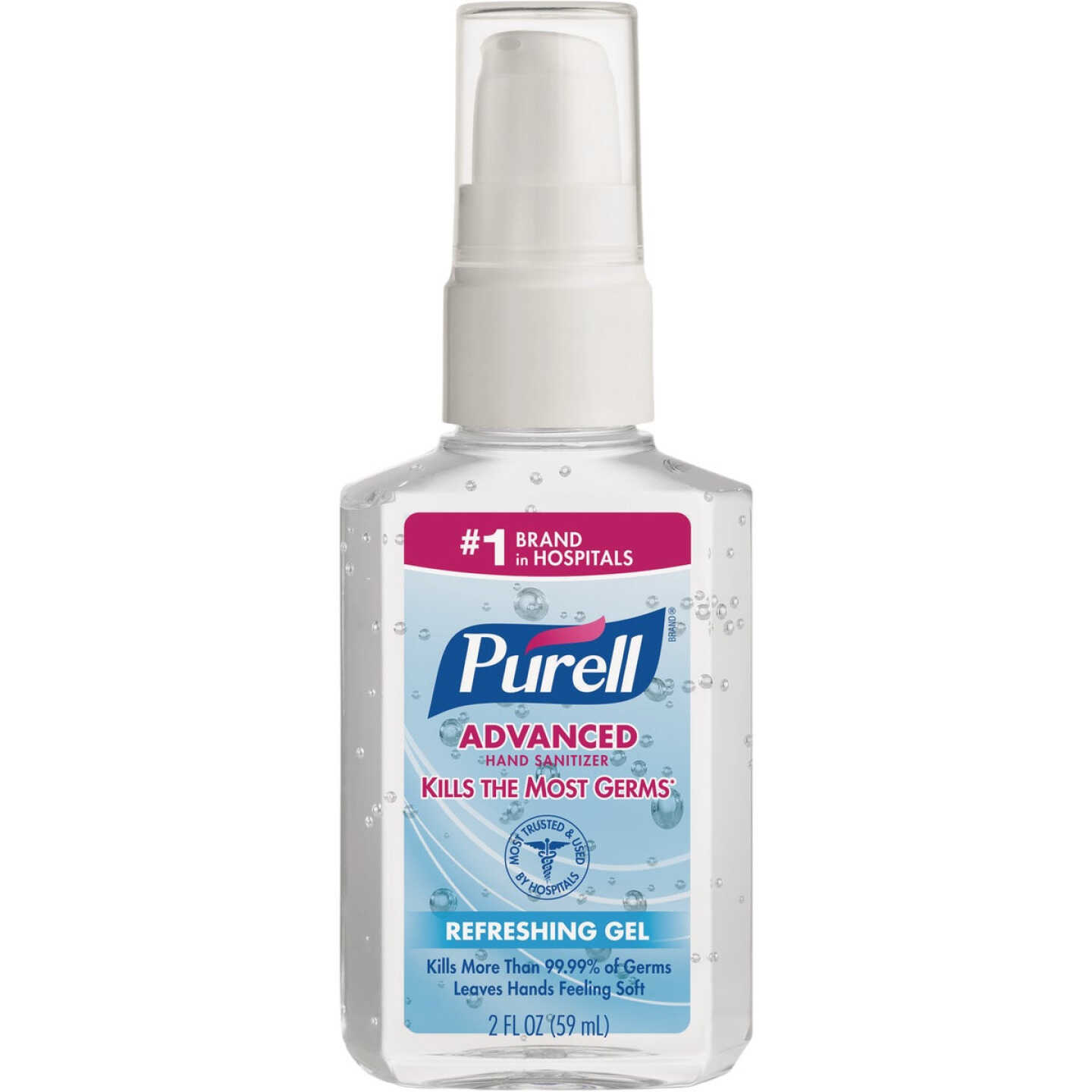 Purell 2 Oz. Advanced Hand Sanitizer Gel Pump Image 1