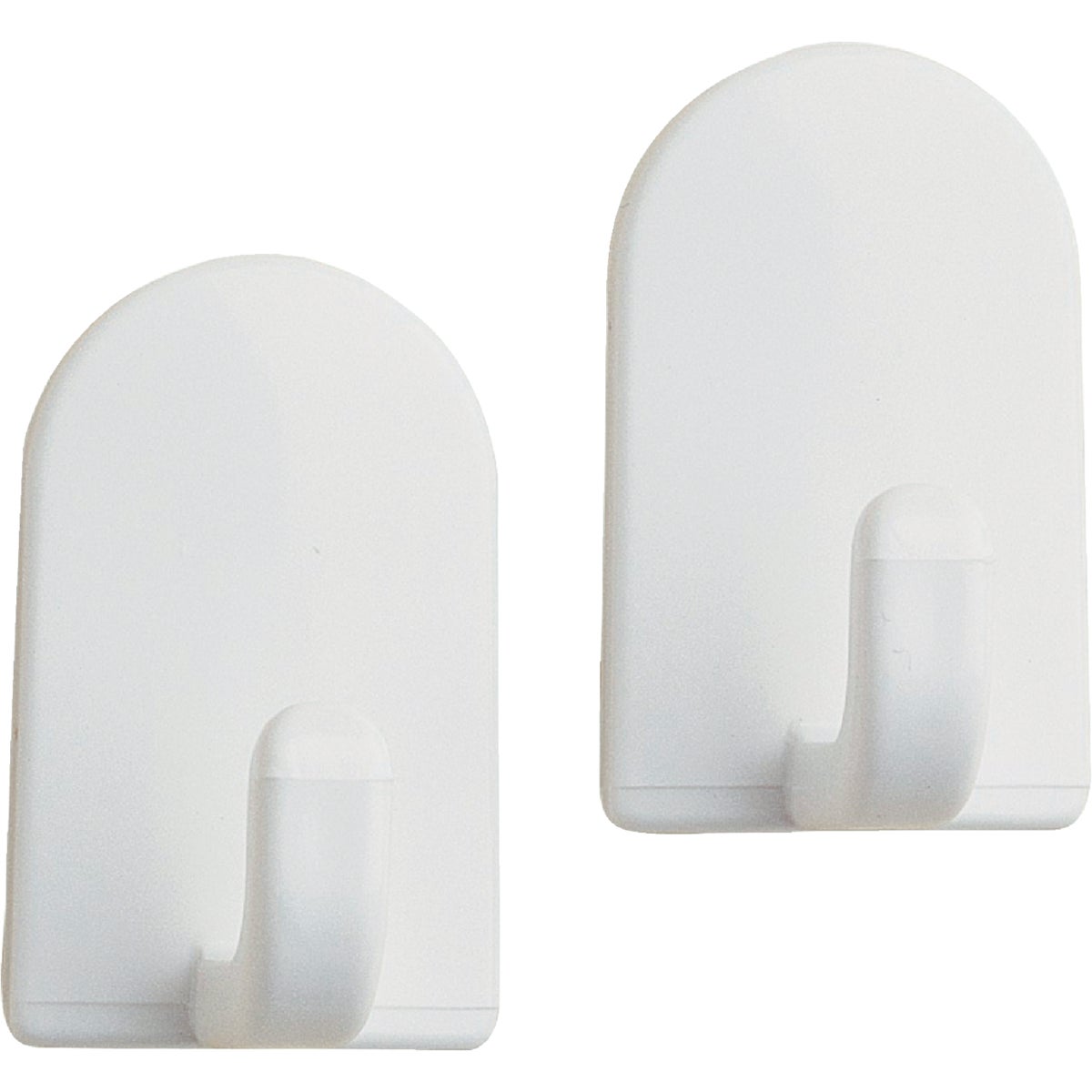 iDesign Soap Savers Mini White Plastic Adhesive Hook (2-Pack) Image 1