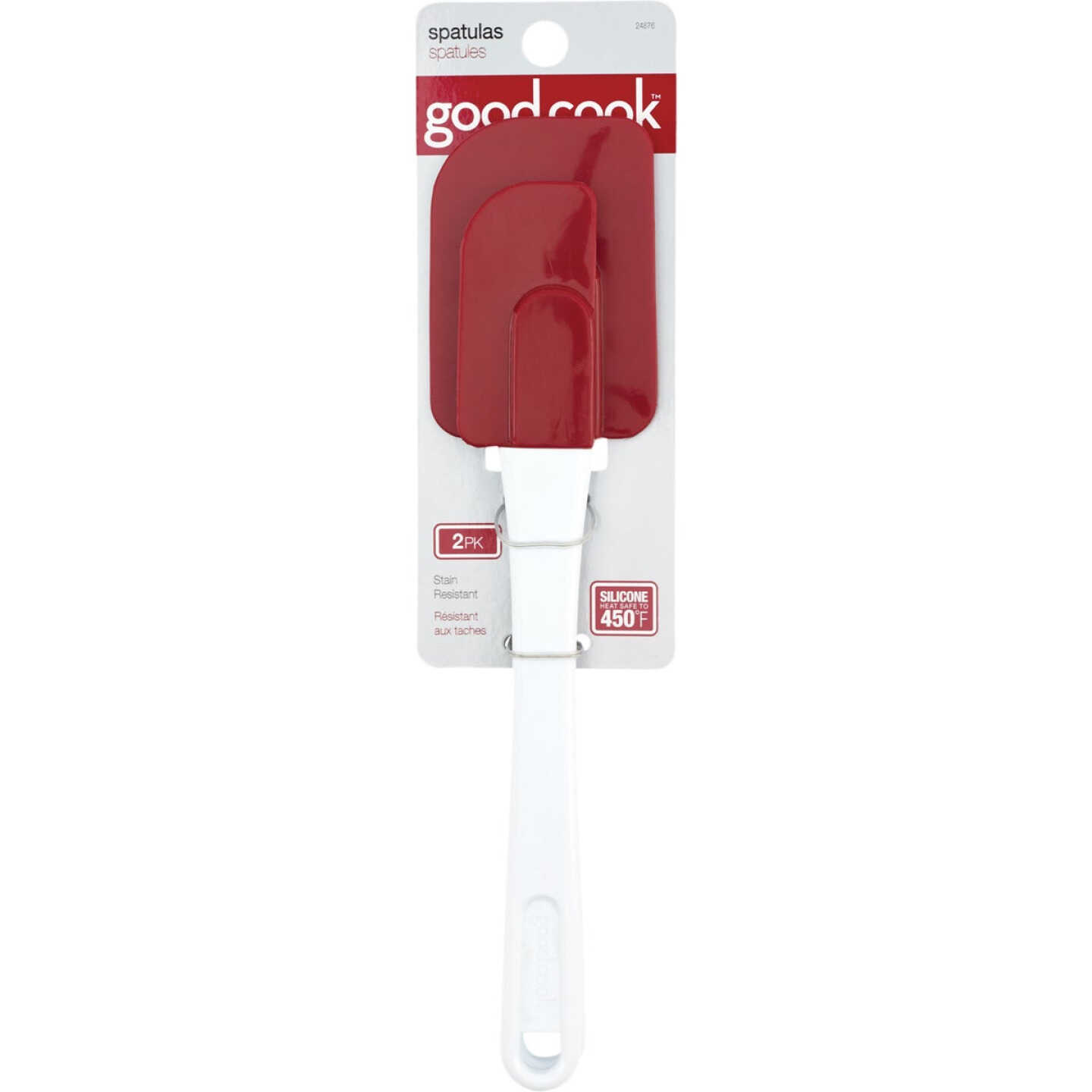 Goodcook Silicone Bowl/Bottle Spatula Set (2-Piece) Image 1