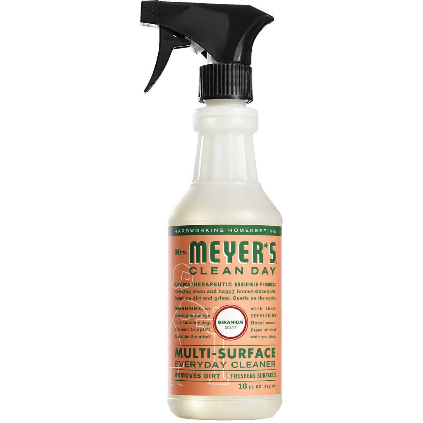 Mrs. Meyer's Clean Day 16 Oz. Geranium Multi-Surface Everyday Cleaner Image 1