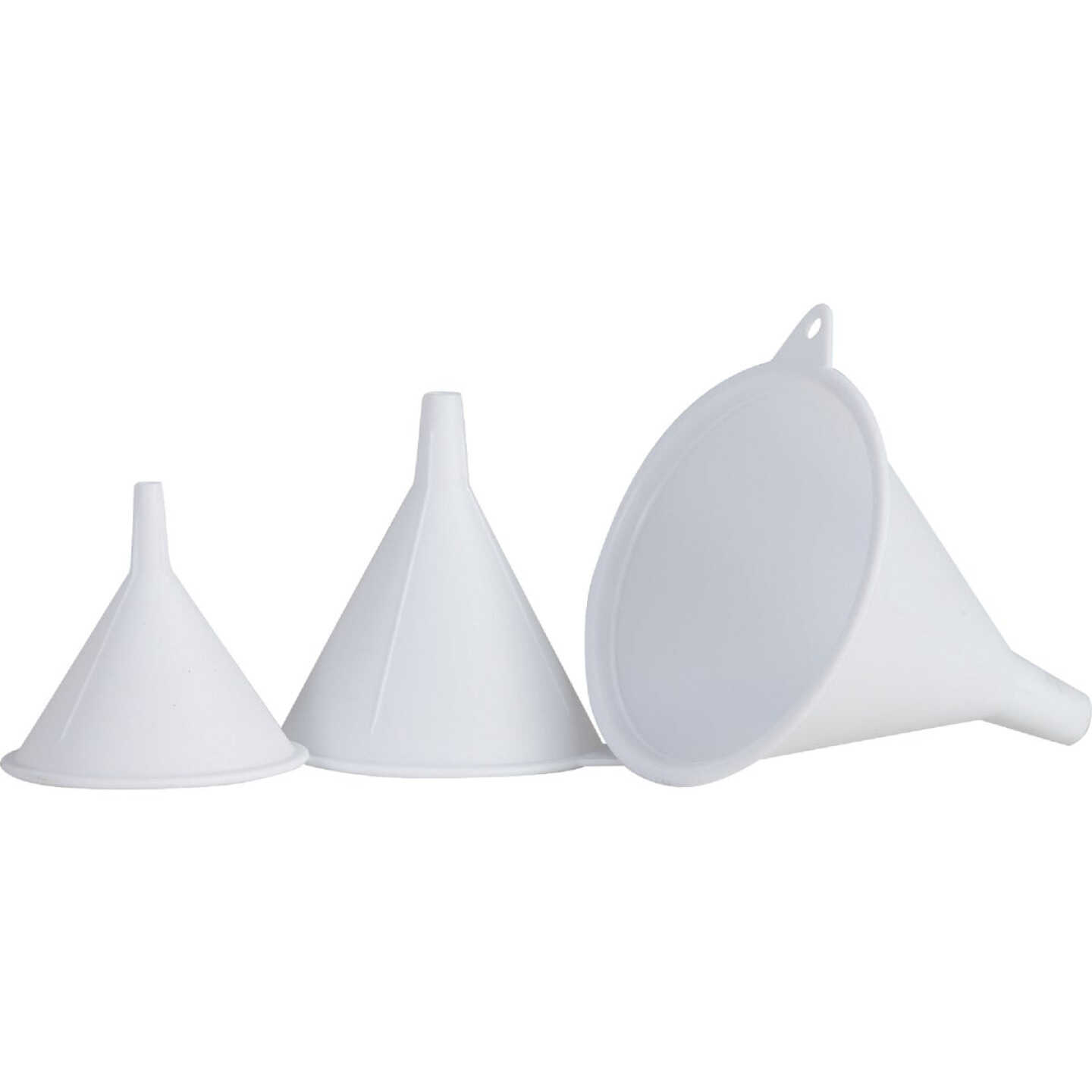 Norpro Plastic Funnel Set (3-Piece) Image 1