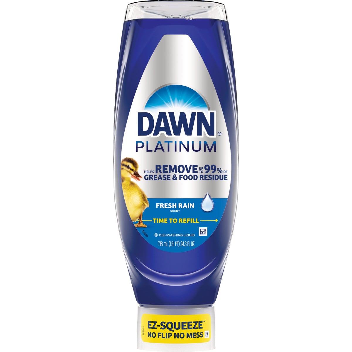 Dawn Platinum 24.3 Oz. Fresh Rain EZ-Squeeze Dishwashing Soap