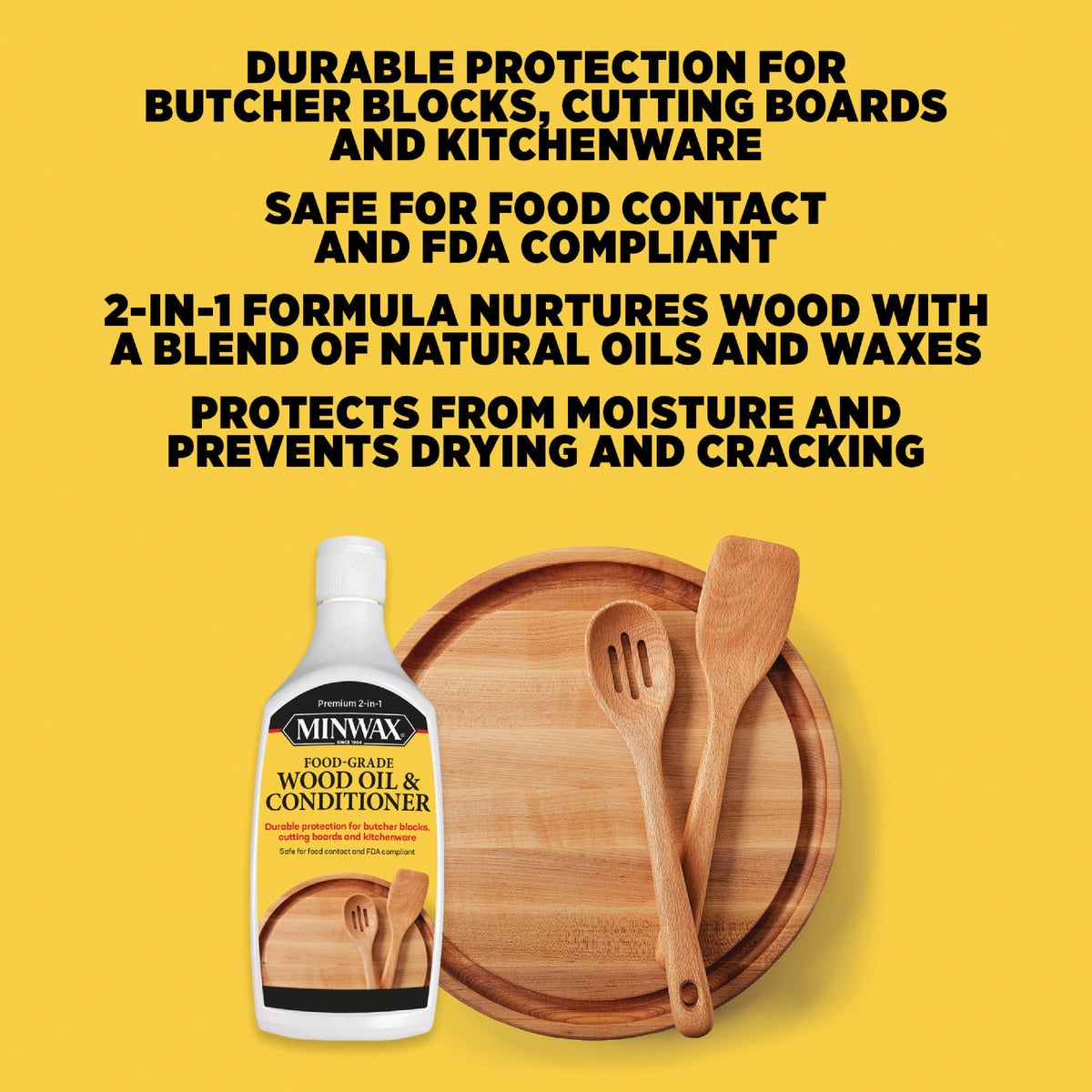 Minwax 12 Oz. Food Grade Oil & Wood Conditioner Image 2