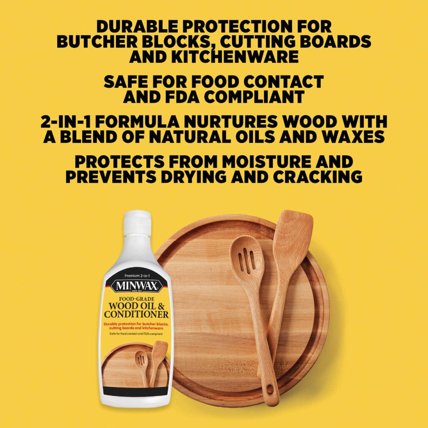 Minwax 12 Oz. Food Grade Oil & Wood Conditioner Image 2