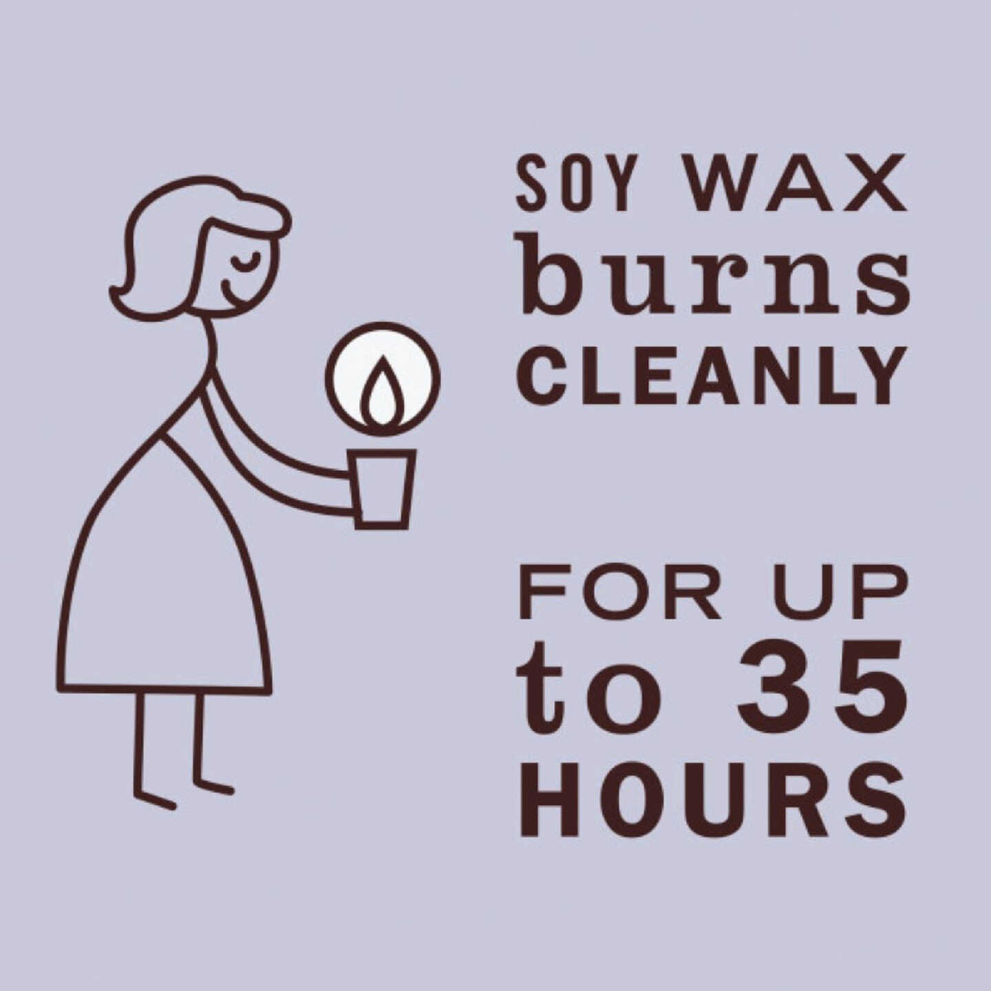 Mrs. Meyer's Clean Day 7.2 Oz. Lavender Large Soy Candle Image 5