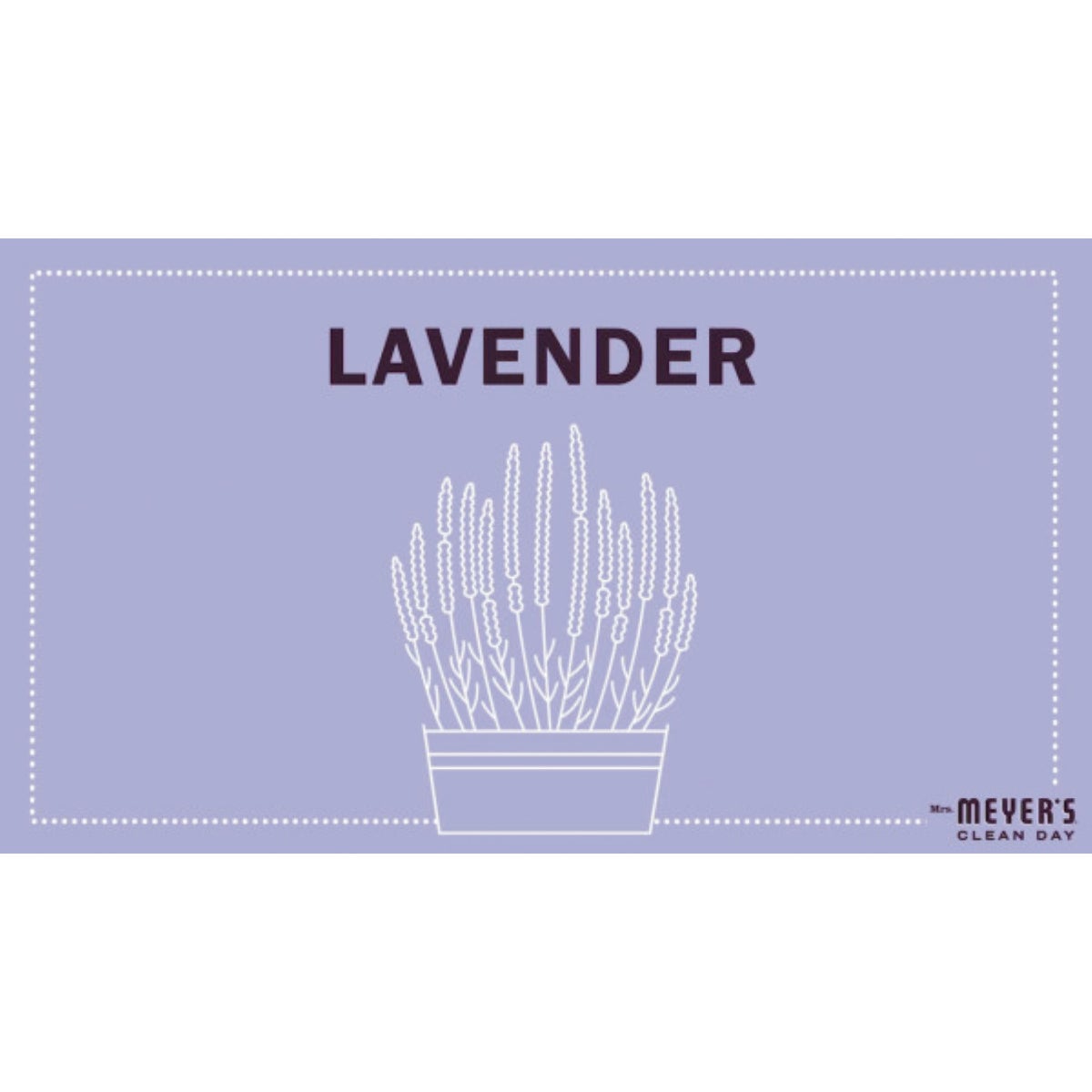 Mrs. Meyer's Clean Day 7.2 Oz. Lavender Large Soy Candle Image 2