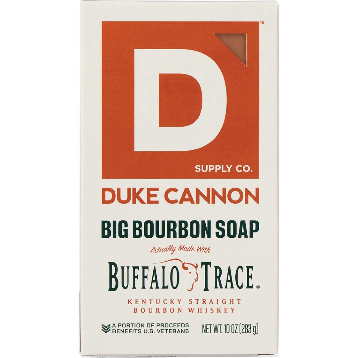 Duke Cannon 10 Oz. Big American Bourbon Oak Barrel Bar Soap Image 2