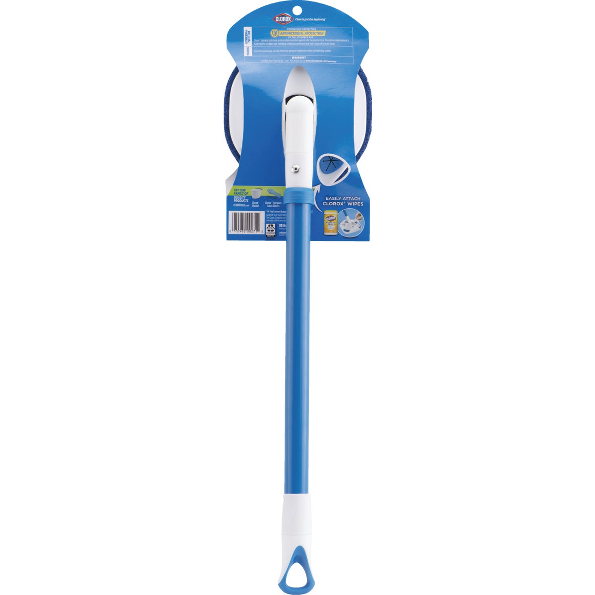 Clorox Extendable Tub & Tile Scrubber with Diamond Head Image 4