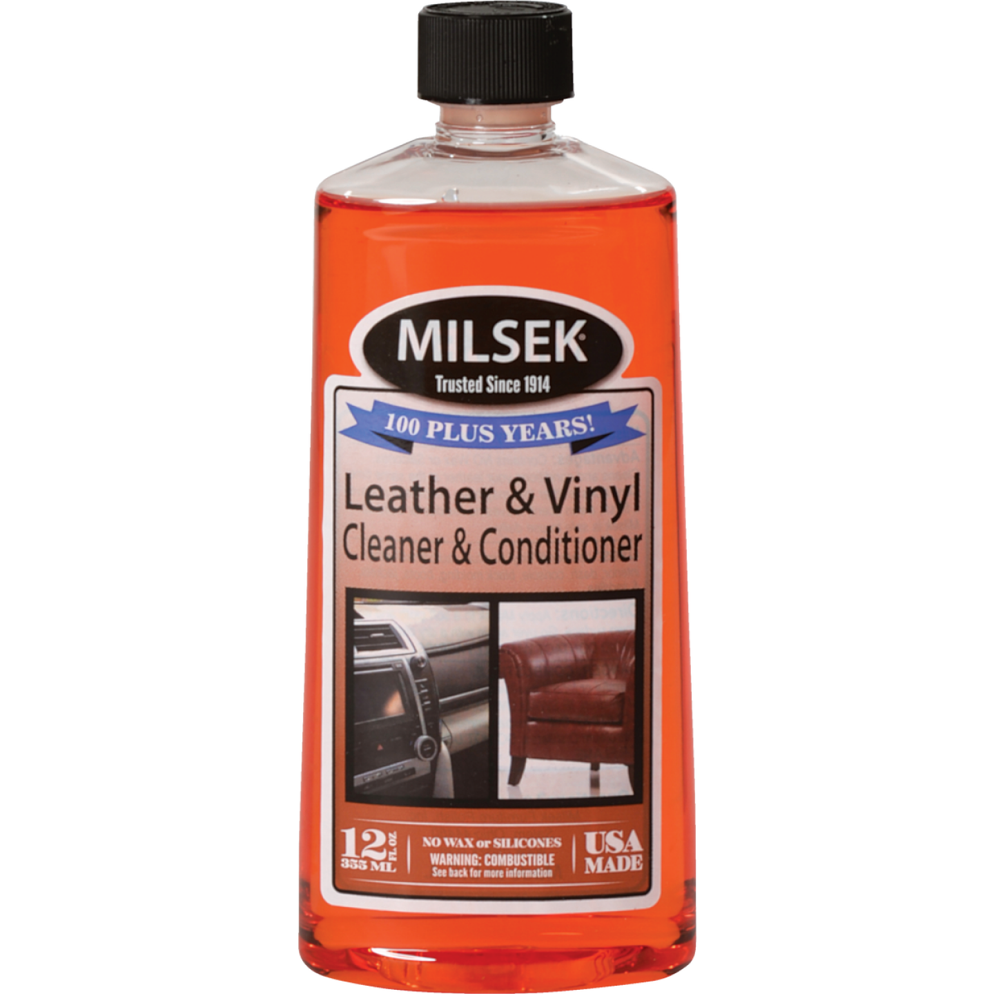 Milsek 12 Oz. Leather & Vinyl Cleaner & Conditioner Image 1