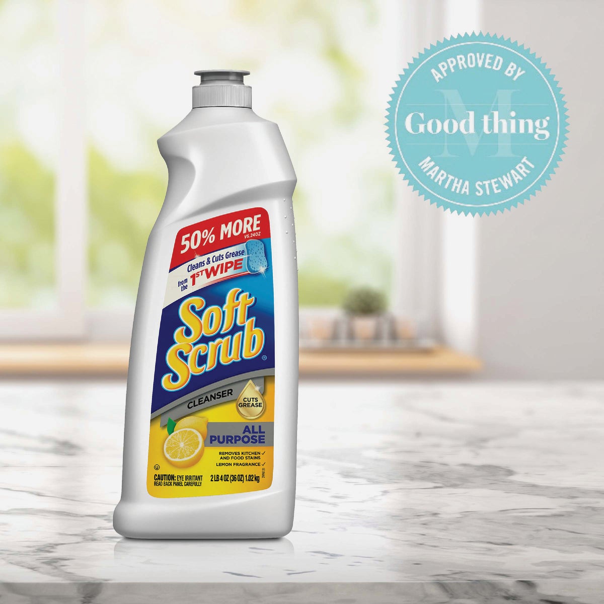 Soft Scrub 24 Oz. Lemon Cleanser Image 6