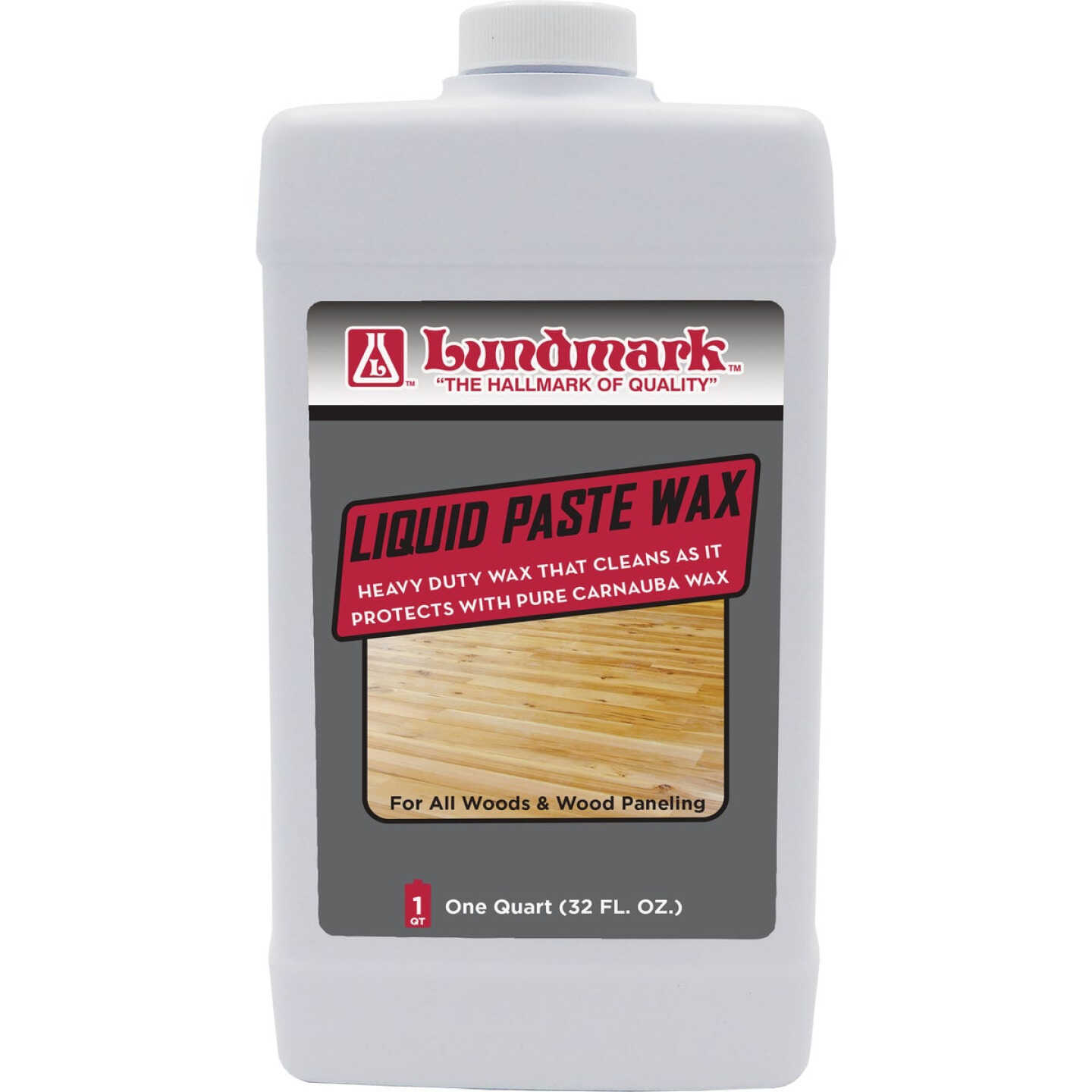 Lundmark 32 Oz. Liquid Paste Floor Wax Image 1