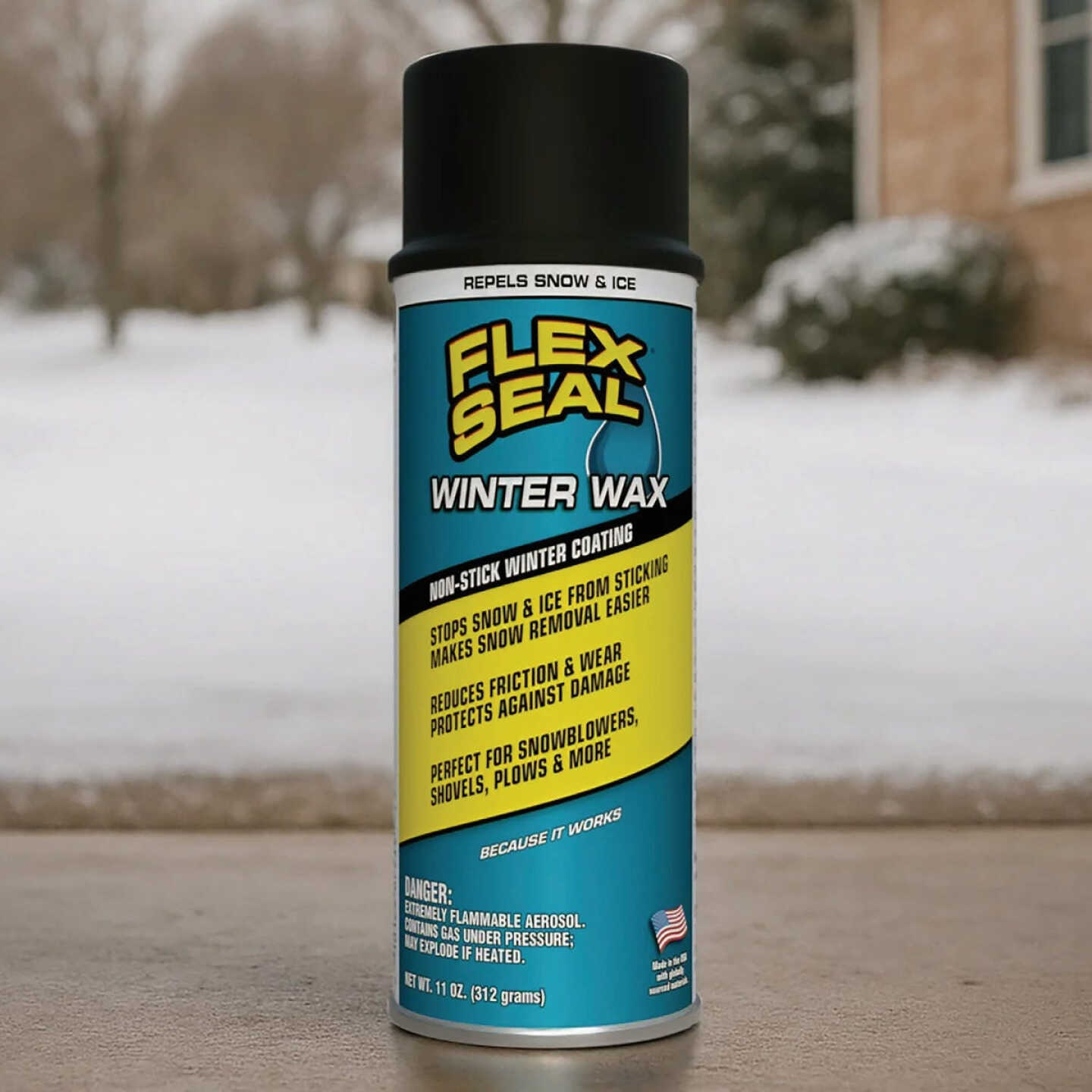 Flex Seal 11 Oz. Winter Wax Aerosol Spray Wax Lubricant Image 5