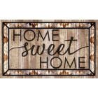 Mohawk Home 18 In. x 30 In. Rustic Sweet Home Welcome Door Mat Image 1