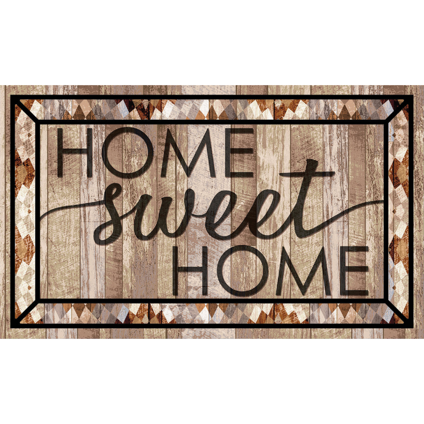 Mohawk Home 18 In. x 30 In. Rustic Sweet Home Welcome Door Mat Image 1