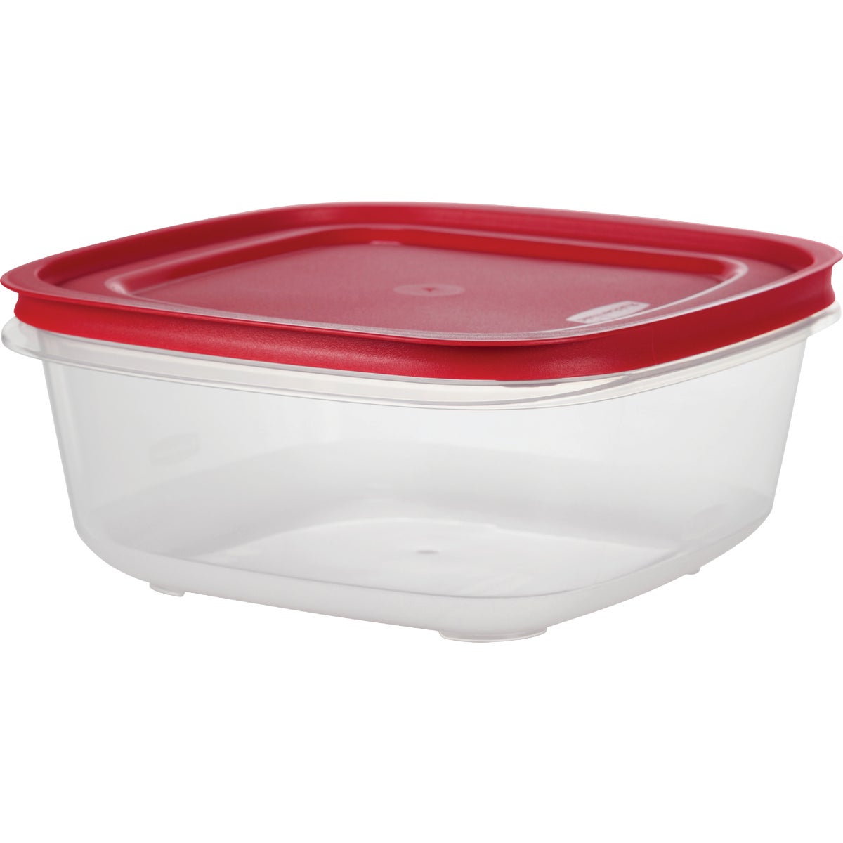 Rubbermaid EasyStore 14.66 C. Clear Square Food Storage Container with Lid Image 4