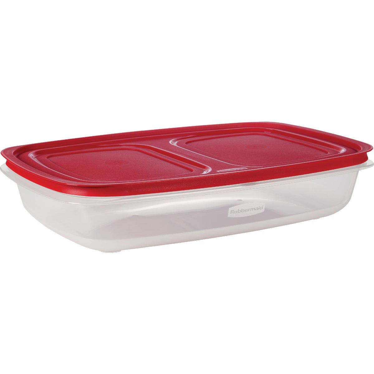 Rubbermaid EasyStore 28.8 C. Clear Rectangular Food Storage Container with Lid Image 4