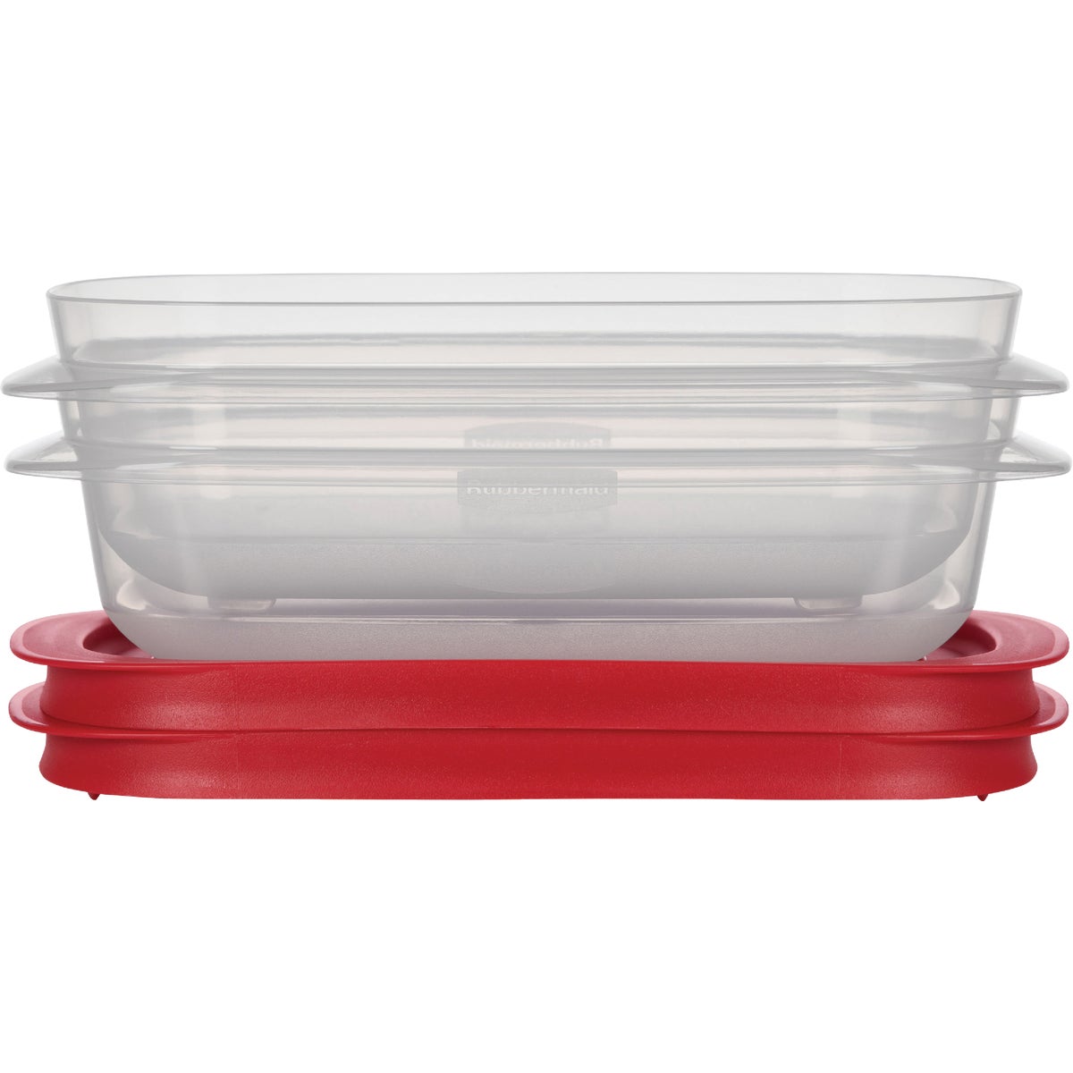 Rubbermaid 3.57-Cup EasyStore Rectangular Food Storage Container with Lid (2 Pack) Image 3