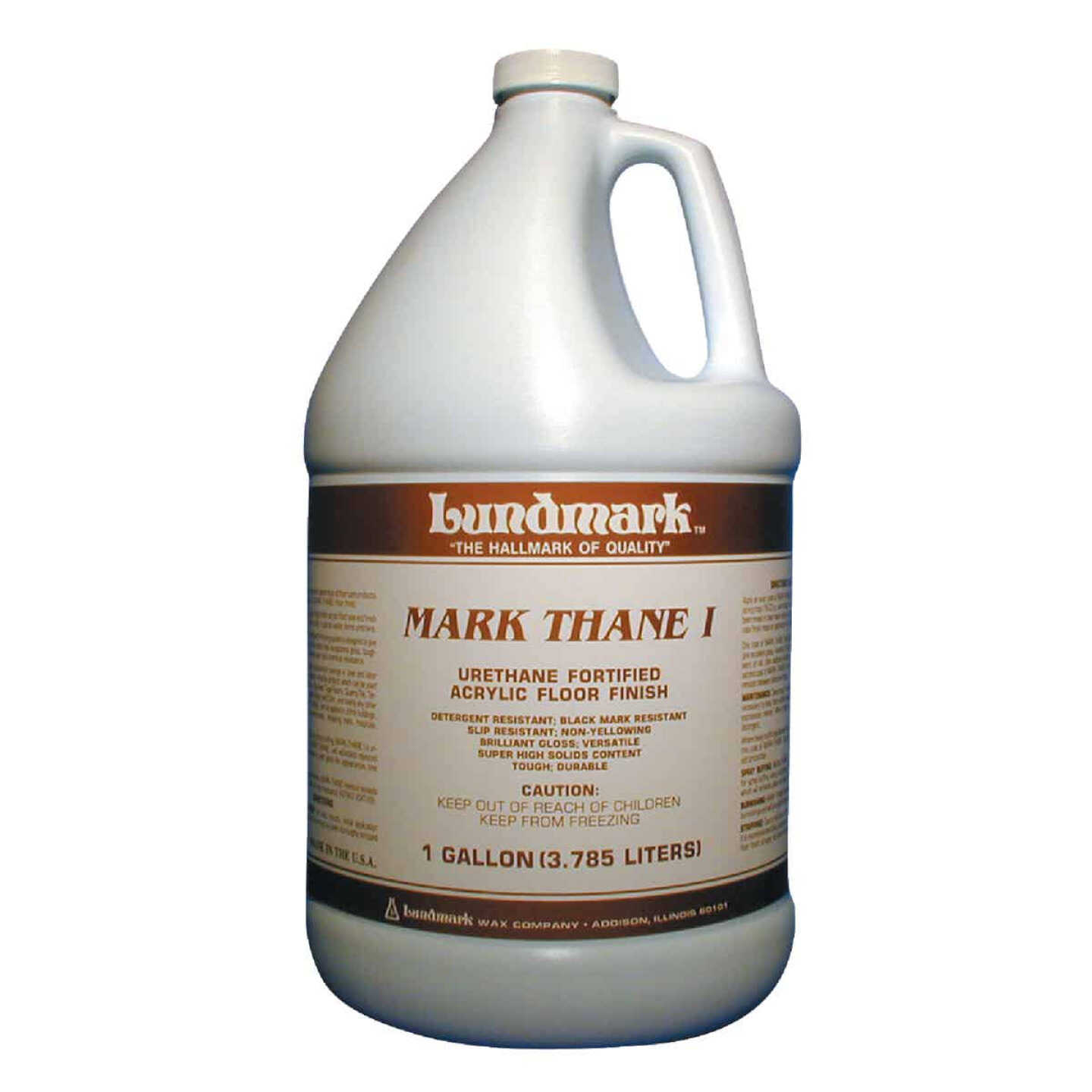 Lundmark 1 Gal. Mark Thane I Urethane Fortified Acrylic Floor Finish Image 1