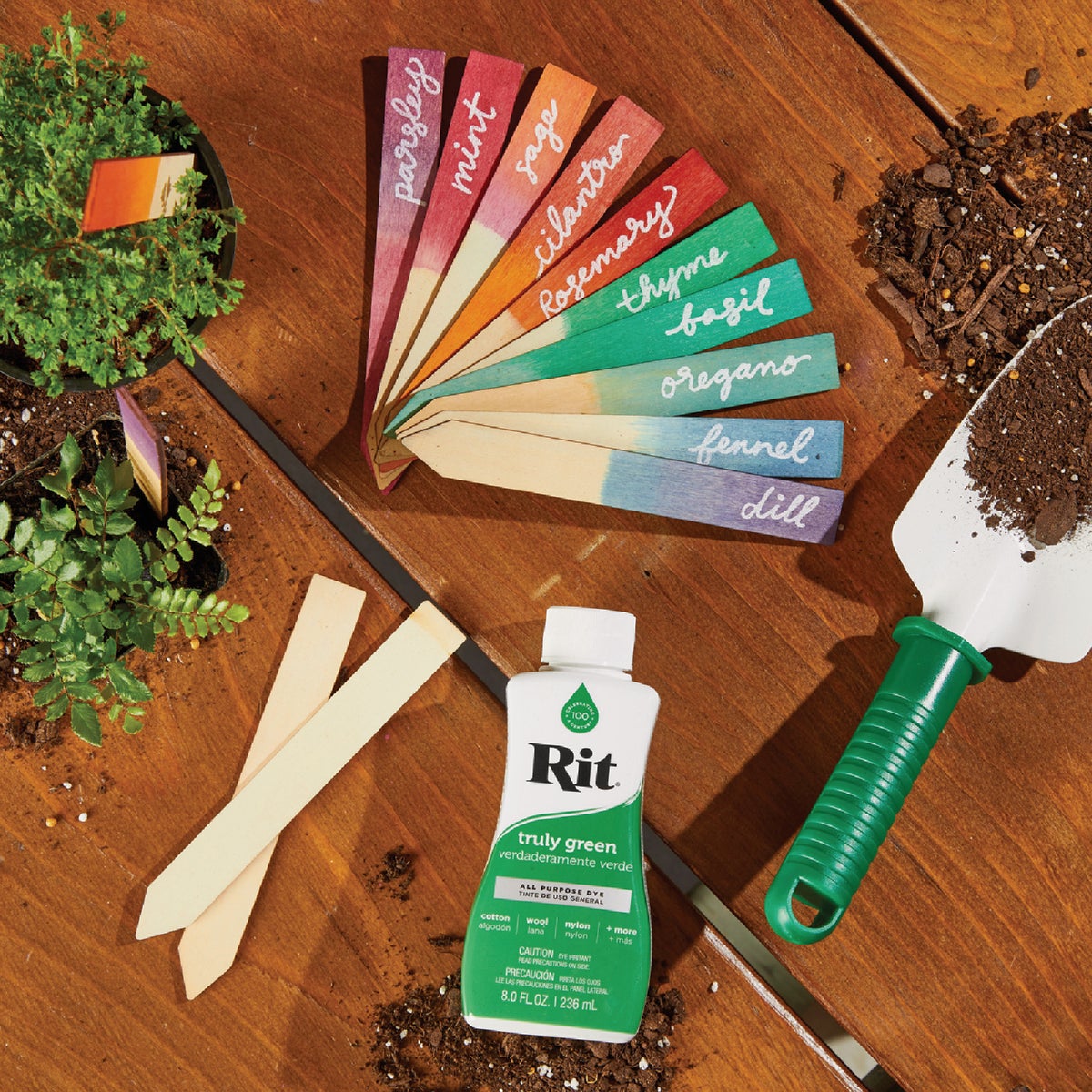 Rit 8 Oz. All Purpose Truly Green Liquid Dye Image 3