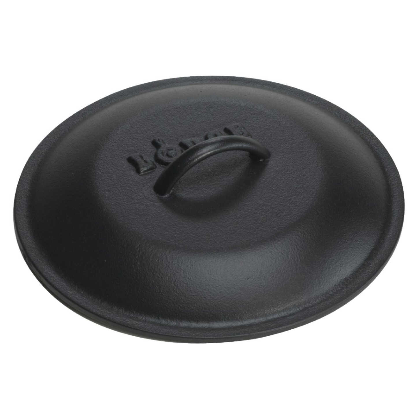 Lodge 10.25 In. Seasoned Self-Basting Cast Iron Lid Image 1