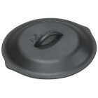 Lodge 12 In. Seasoned Self-Basting Cast Iron Lid Image 1