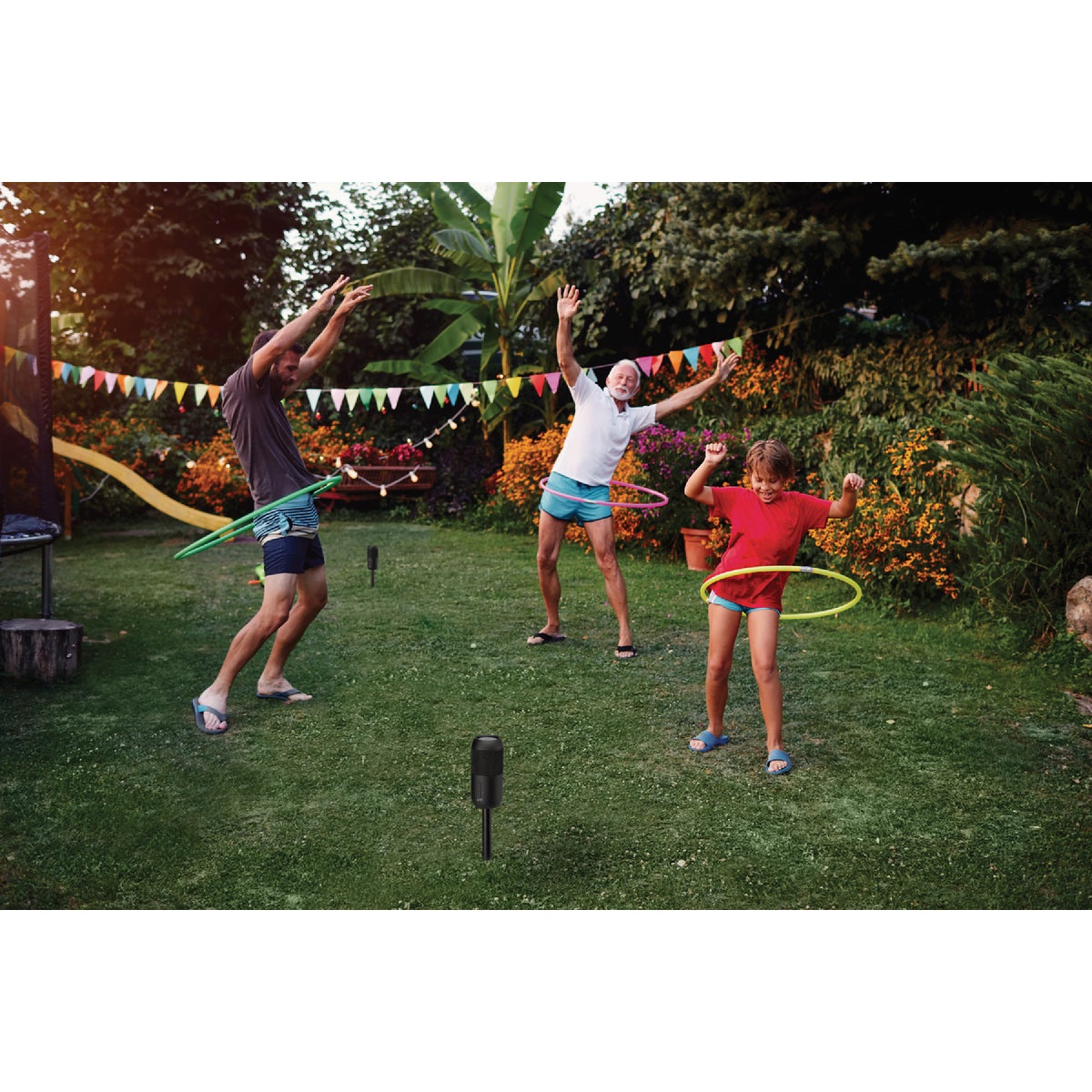 iLive Indoor/Outdoor Bluetooth Speakers Image 2