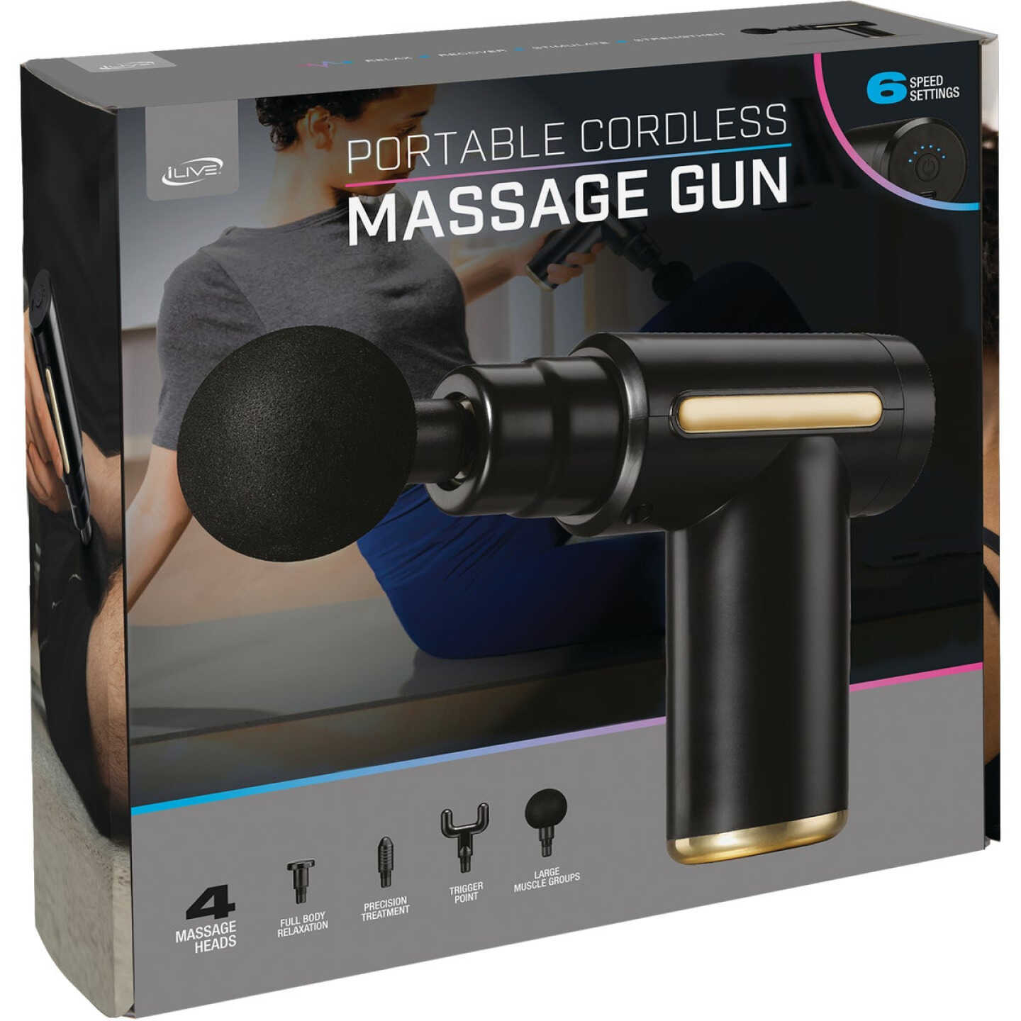 iLive Personal Handheld Massager Image 4