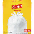 Glad Quick-Tie 13 Gal. Tall Kitchen Trash Bags (68-Count) Image 1