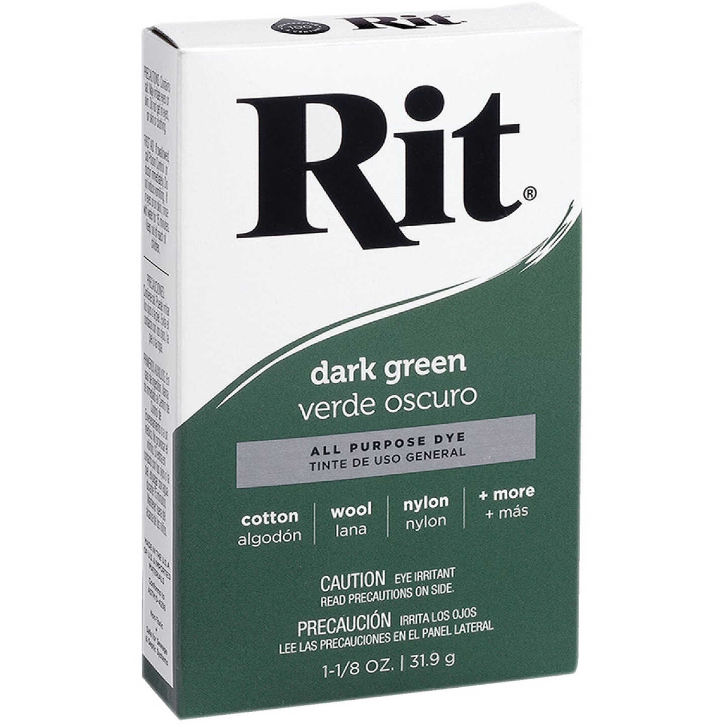 Rit Dark Green 1-1/8 Oz. Powder Dye Image 1