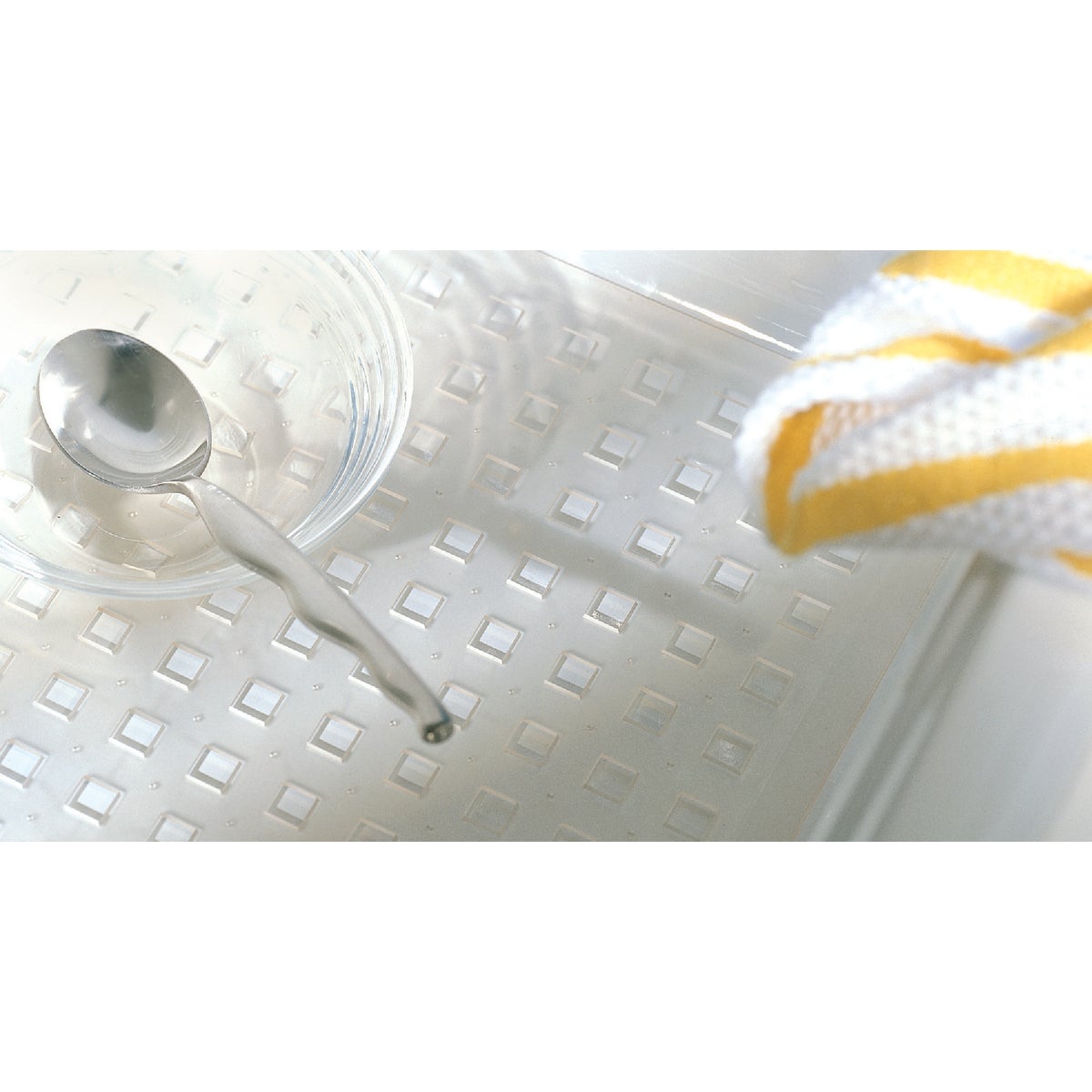 iDesign Sinkworks 12.5 In. x 16 In. Euro Clear PVC Sink Mat Image 3