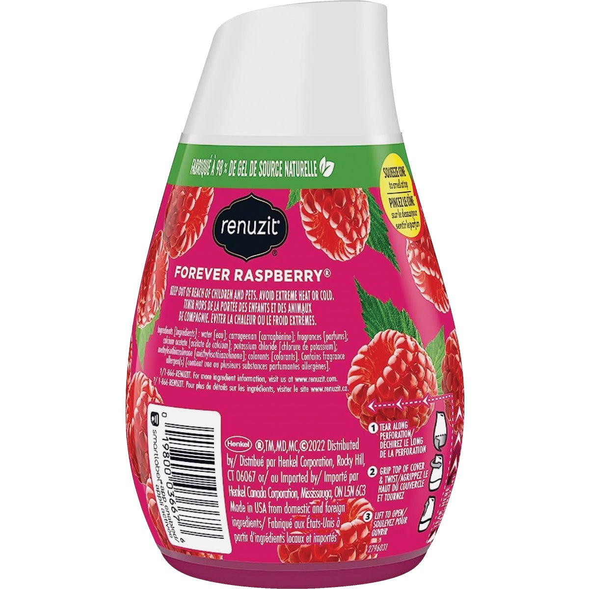 Renuzit 7 Oz. Raspberry Solid Air Freshener Image 6