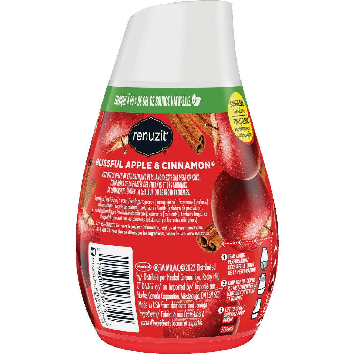 Renuzit 7 Oz. Apple Cinnamon Solid Air Freshener Image 6