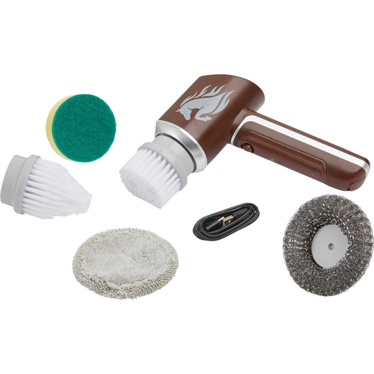 Ruby Horsepower Handheld Cordless Power Scrubber Image 1