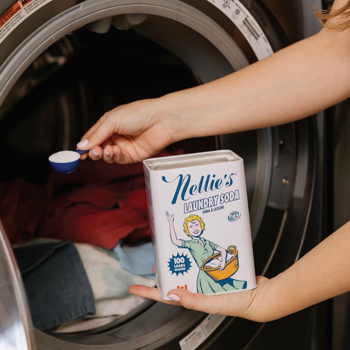 Nellie's 3.3 Lb. 100 Load Powder Laundry Soda Detergent Image 3