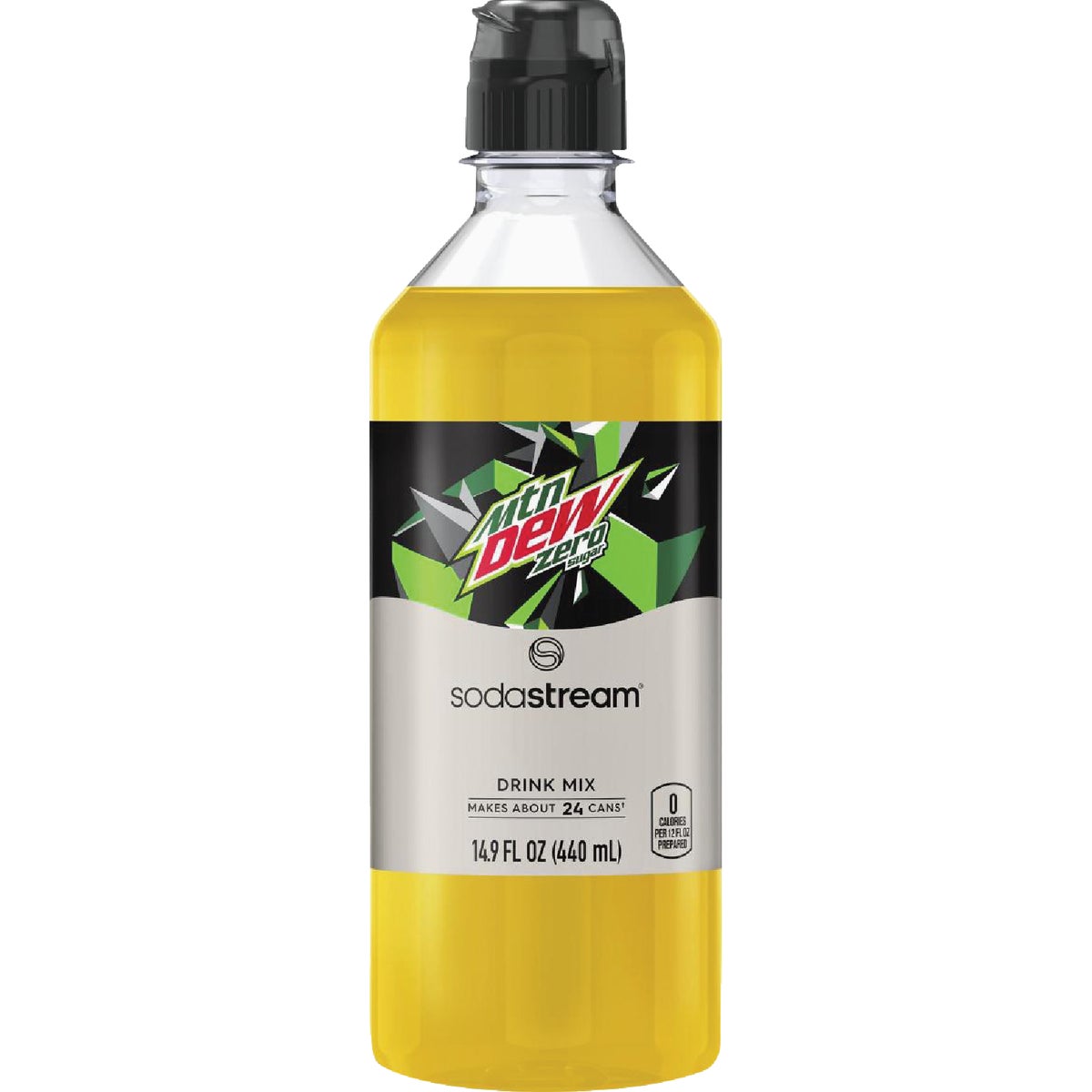 SodaStream 14.9 Oz. Mtn. Dew Zero Sparkling Beverage Mix Image 1