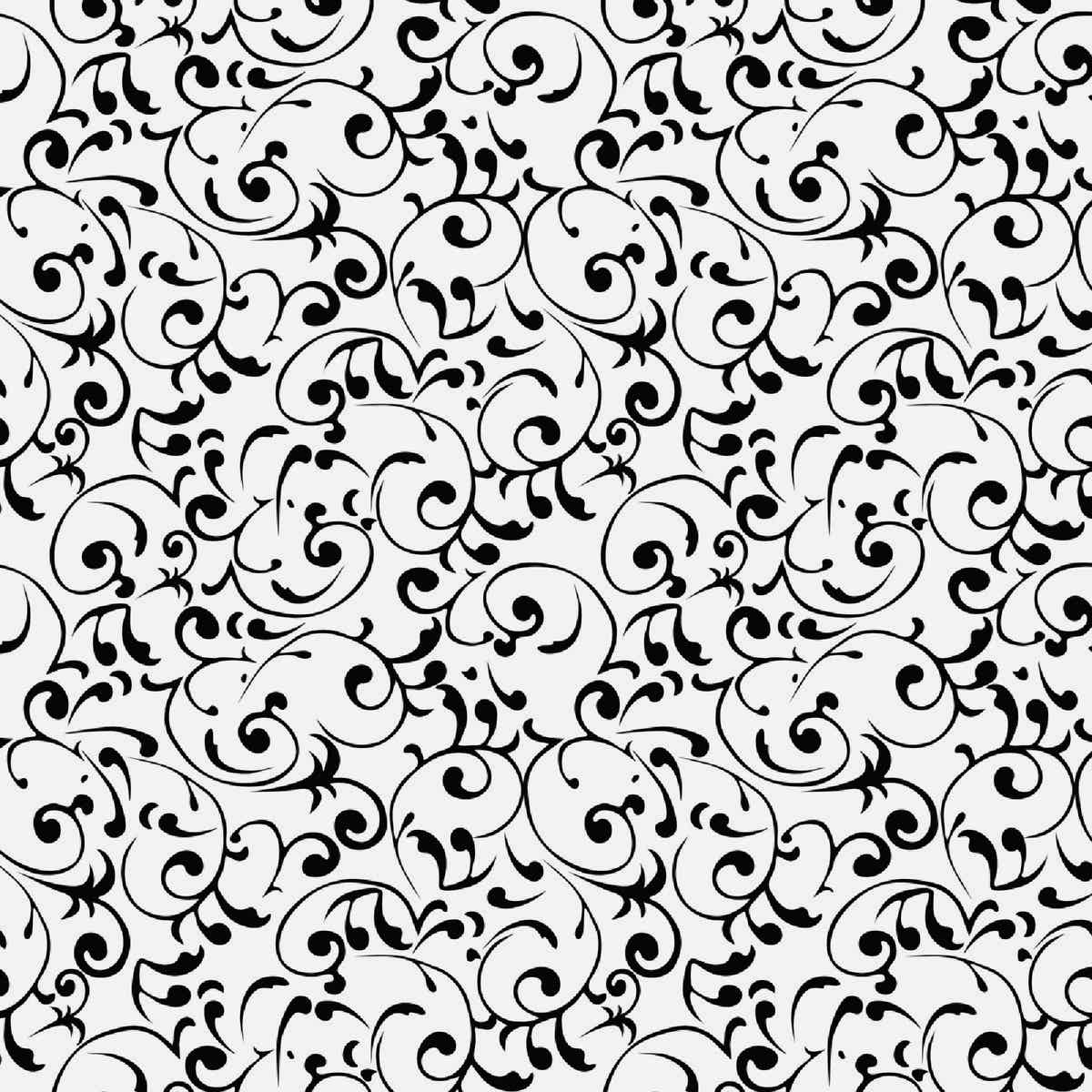 Con-Tact Grip Print 18 In. x 4 Ft. Black Non-Adhesive Shelf Liner Image 2