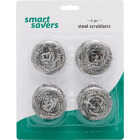 Smart Savers Stainless Steel Scrubber (4-Pack) Image 1