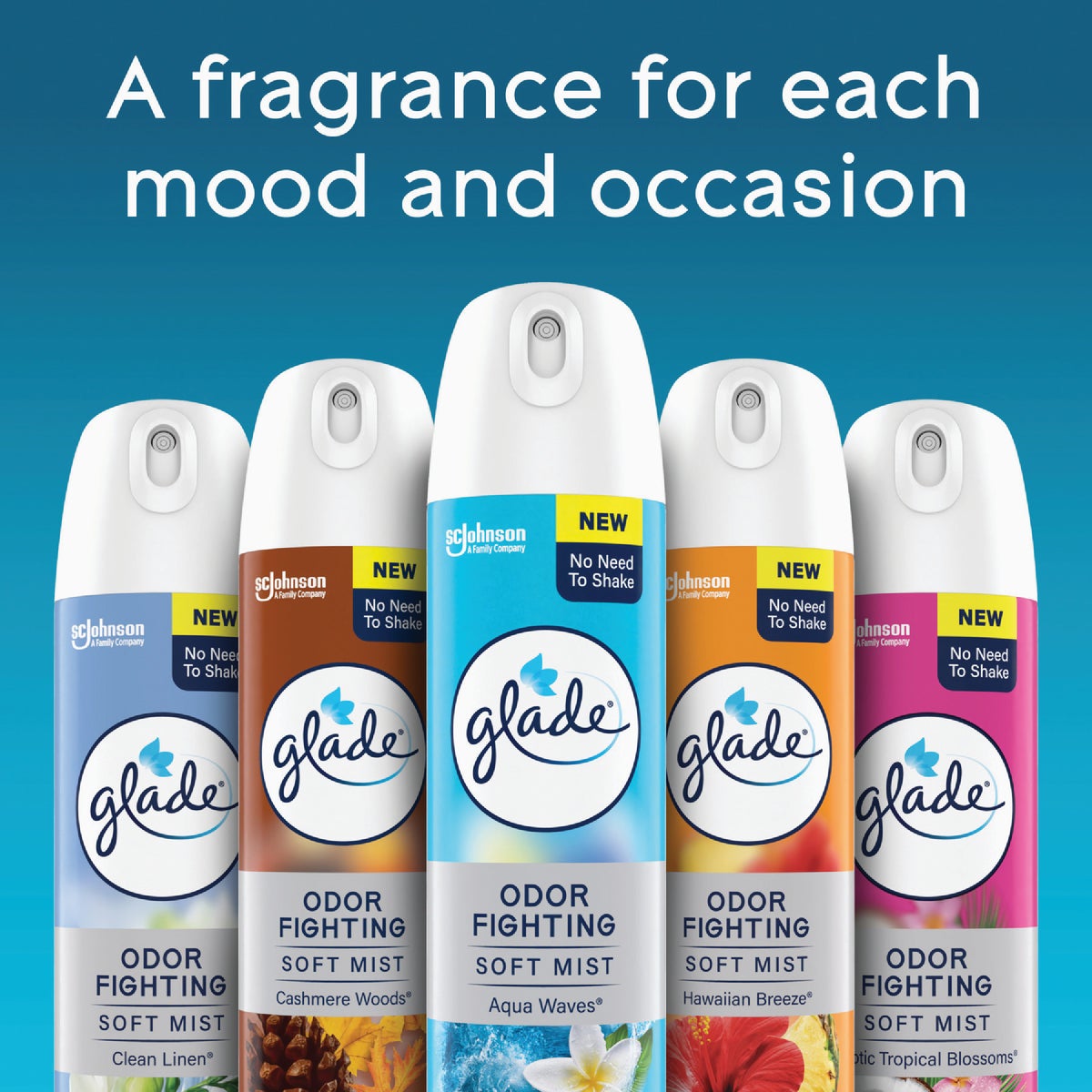 Glade 2X Fragrance 8 Oz. Clean Linen Spray Air Freshener Image 2
