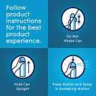 Glade 2X Fragrance 8 Oz. Clean Linen Spray Air Freshener Image 3