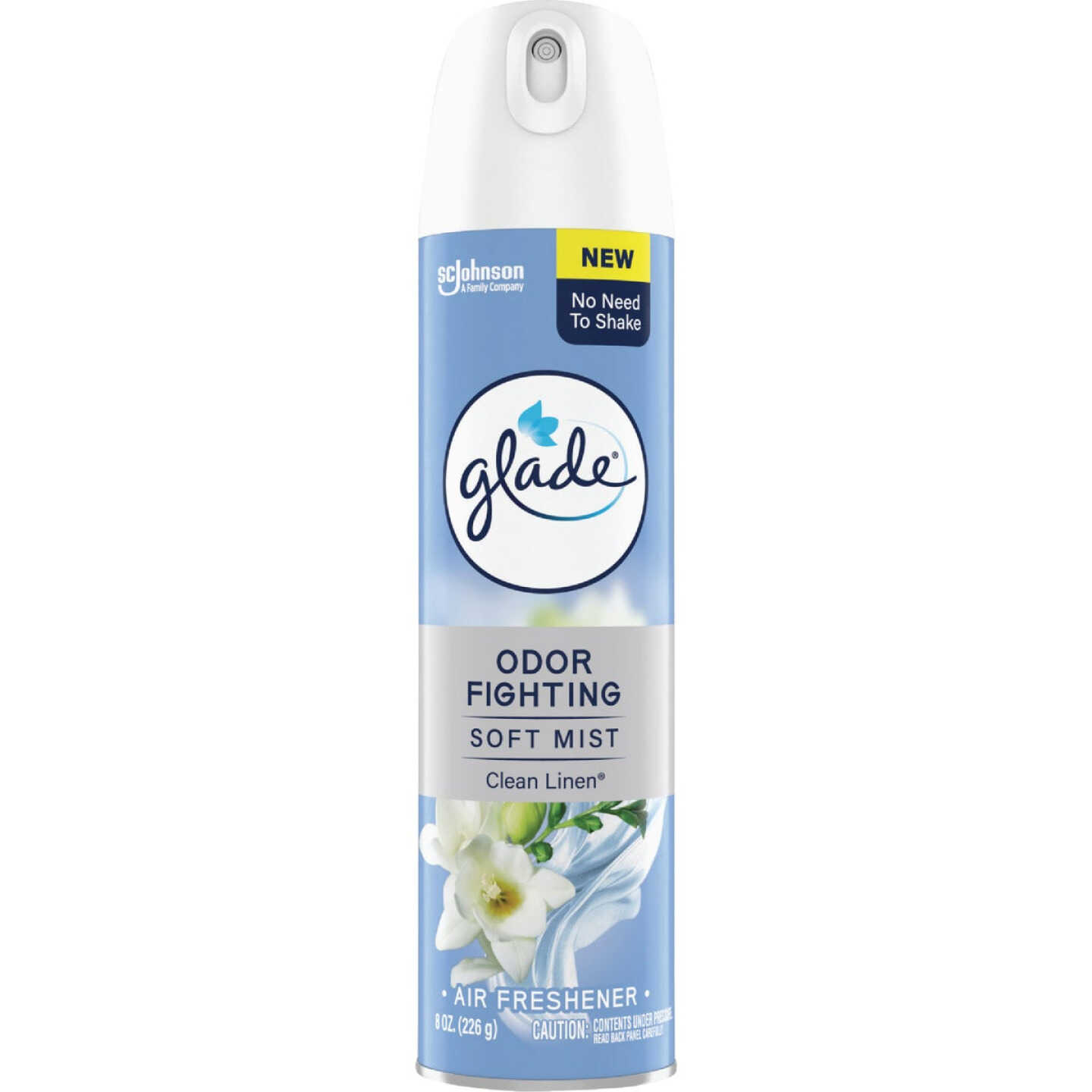 Glade 2X Fragrance 8 Oz. Clean Linen Spray Air Freshener Image 1