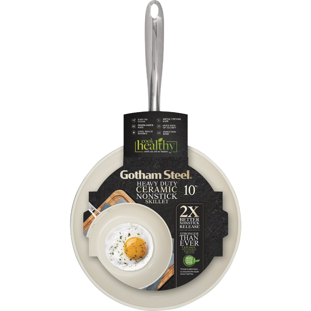 Gotham Steel Natural Collection 10 In. Fry Pan Image 8