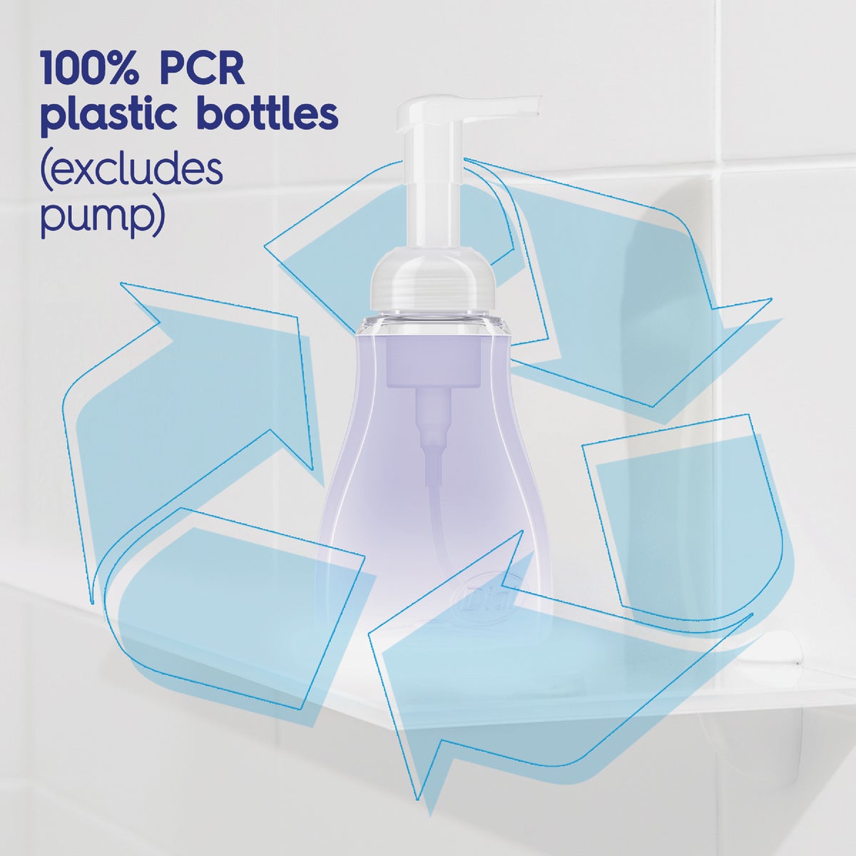 Dial Antibacterial Defense 7.5 Oz. Fresh Lavender + Aloe Foaming Hand Wash Image 4