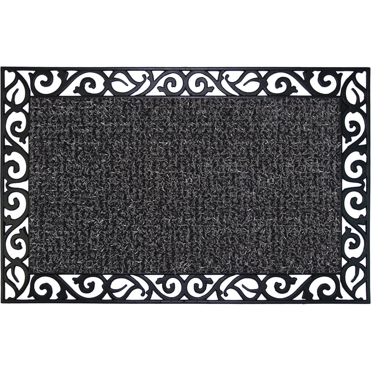 GrassWorx Clean Machine Premium Flint 18 In. x 30 In. AstroTurf Door Mat