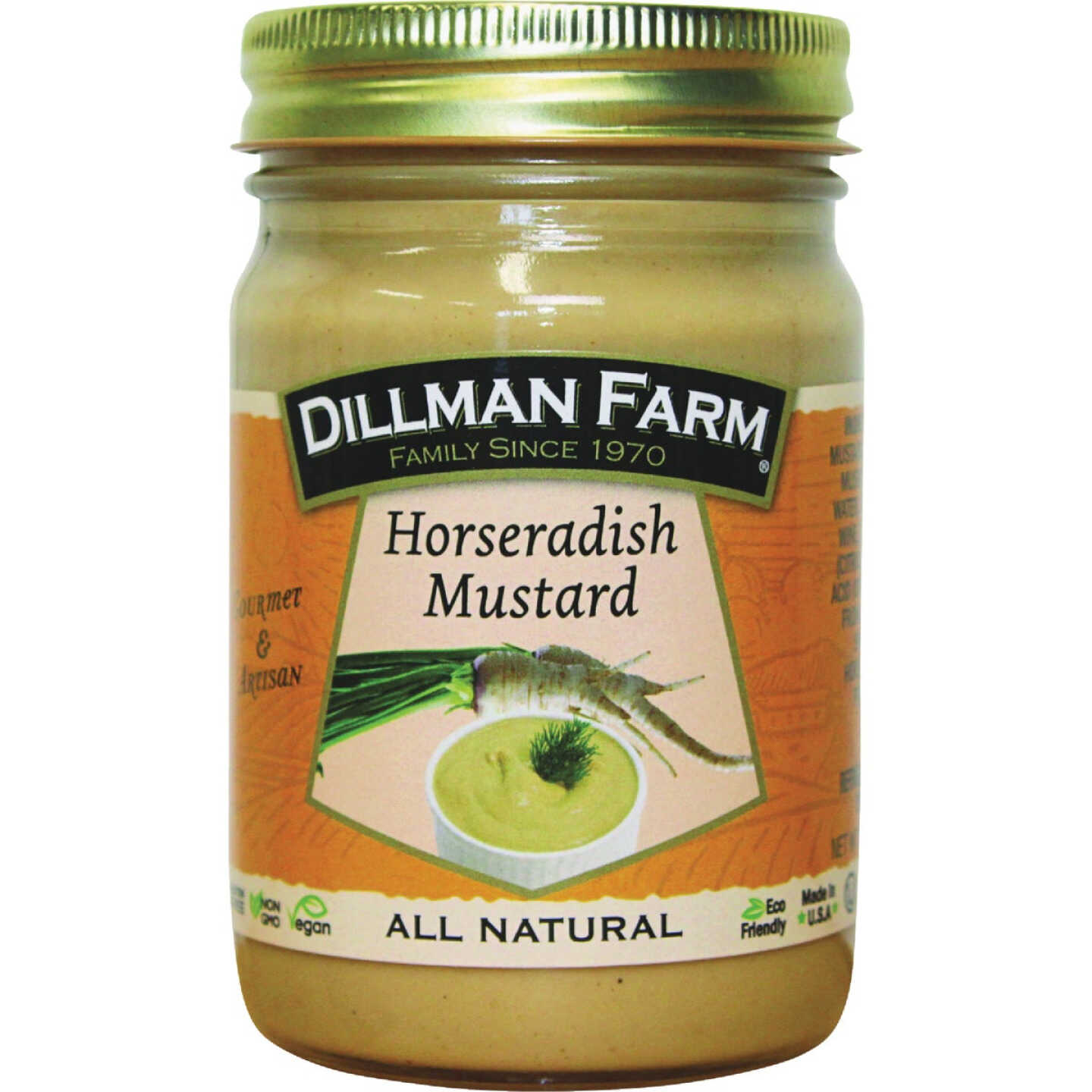 Dillman Farm Horseradish Mustard Image 1