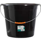 Smart Savers 10 Qt. Black Poly Bucket Image 1