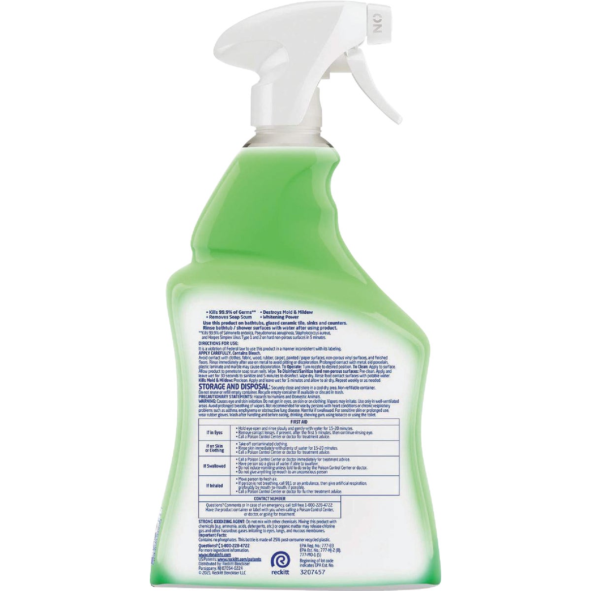 Lysol 32 Oz. All-Purpose Cleaner Plus Bleach Image 3