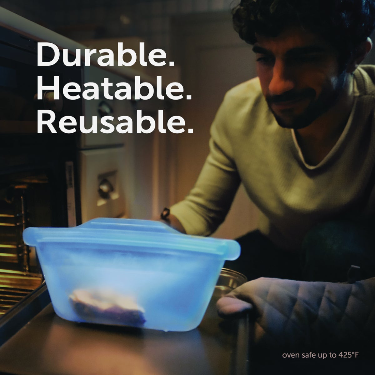 Ziploc Endurables 2-Cup Medium Pouch Food Storage Image 2