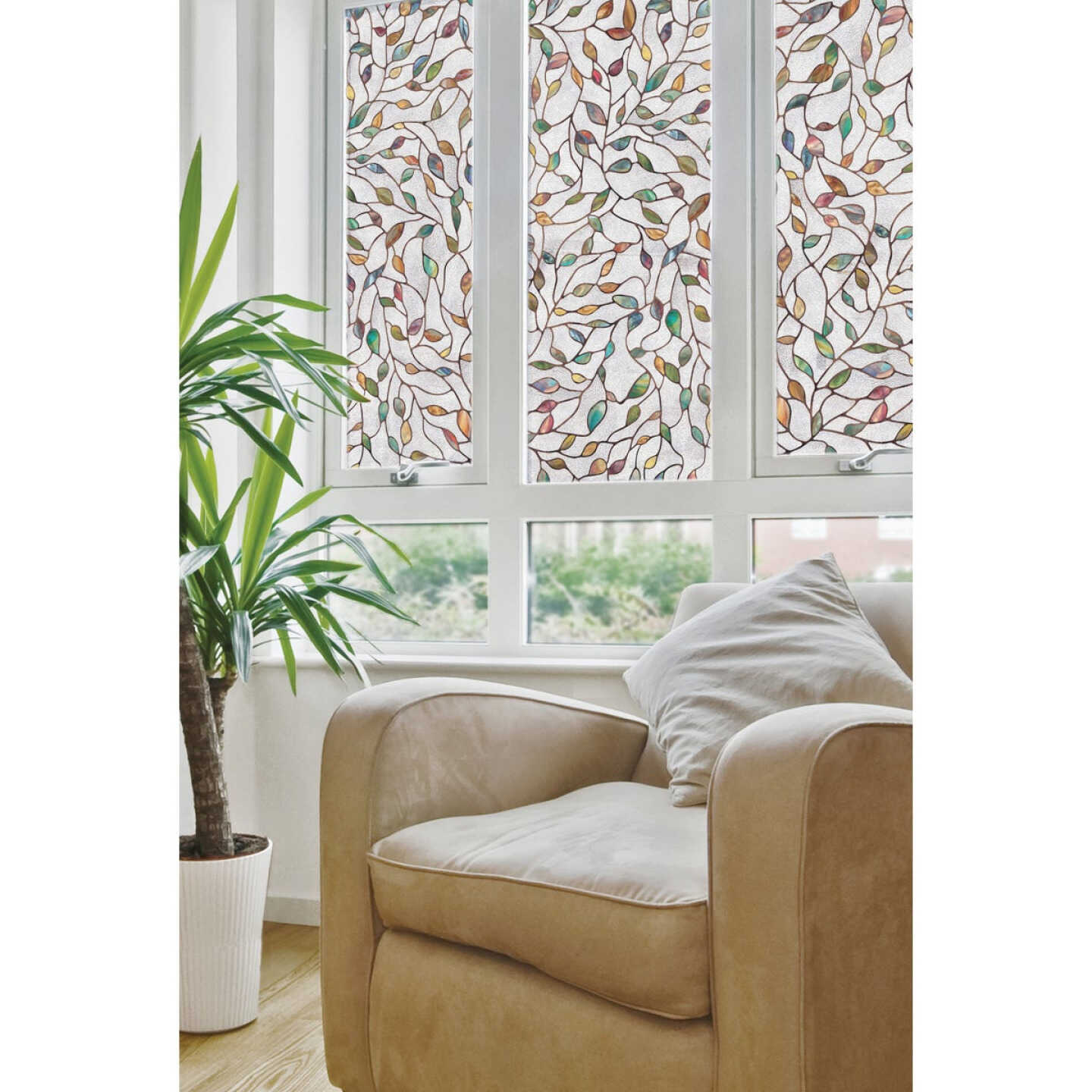 Artscape New Leaf 24 In. x 36 In. Window Film Image 2