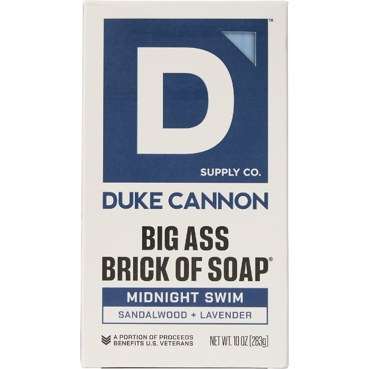 Duke Cannon 10 Oz. Midnight Swim Big Ass Brick of Soap Image 2